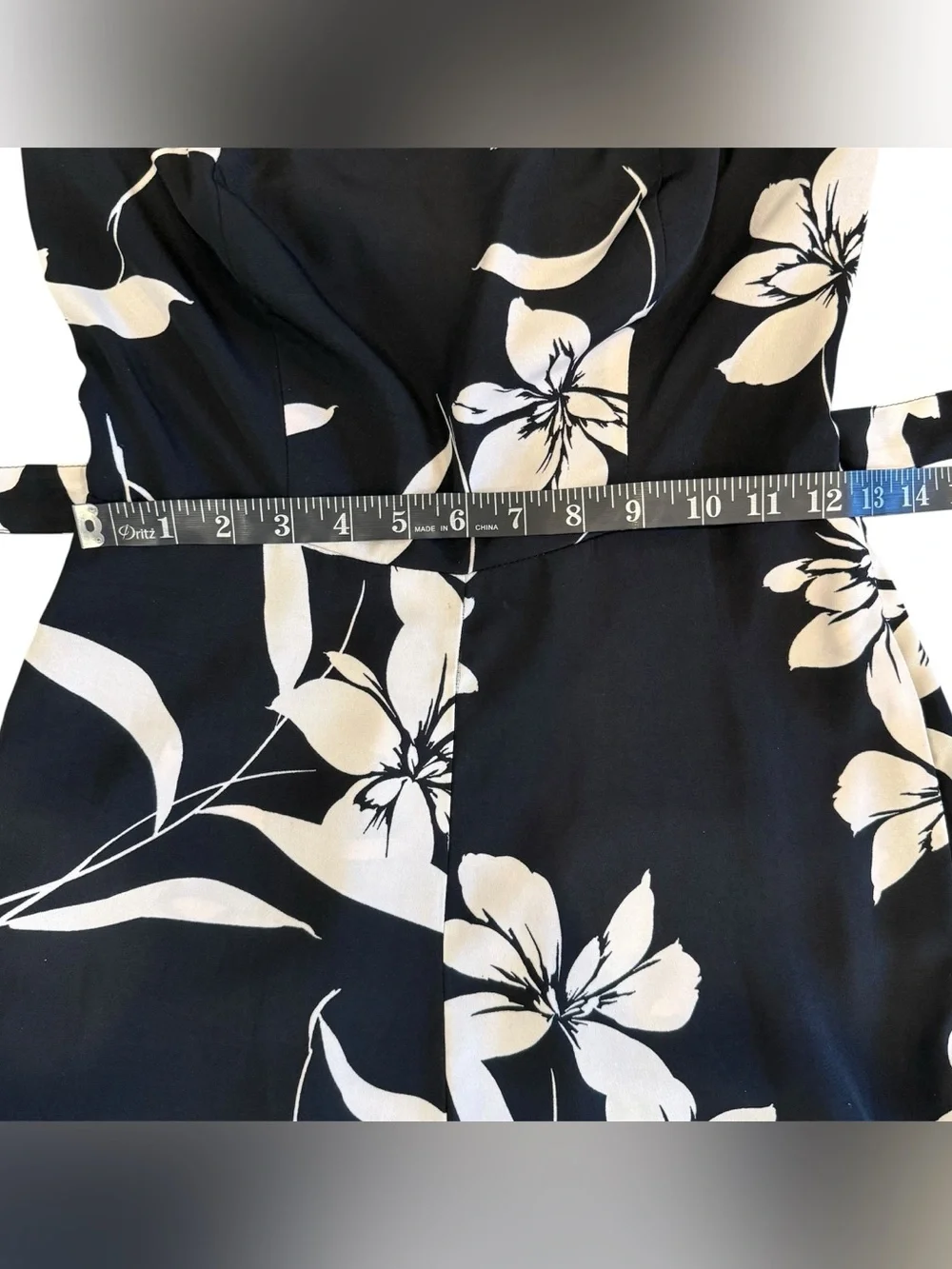 Willow Ryan Floral Tropical Summer Vacation Strapless Wide Leg Jumpsuit Romper S - Picture 13 of 15